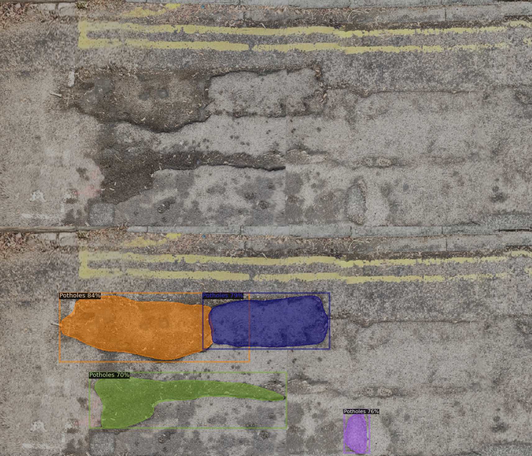 RGB detection results