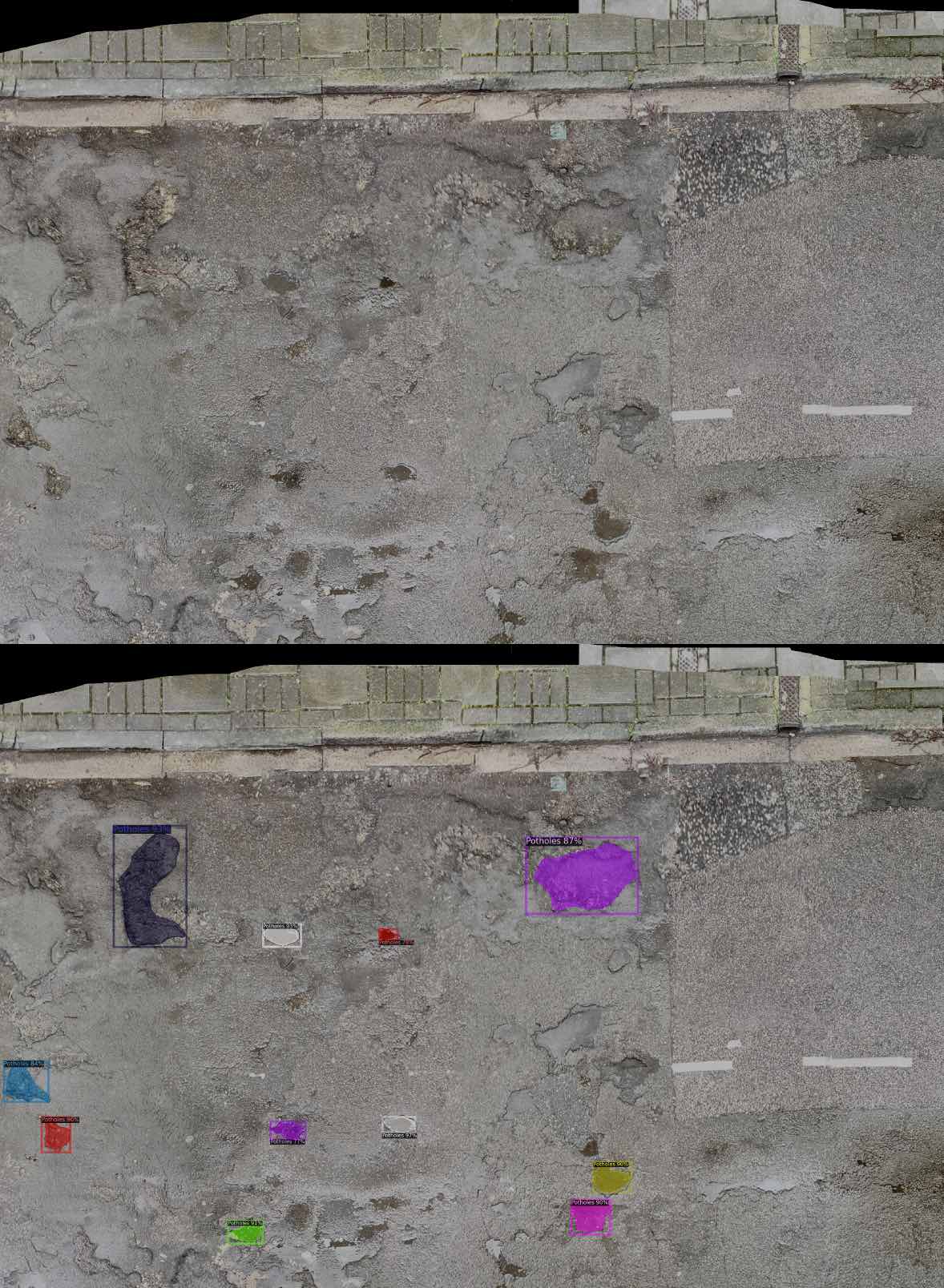 RGB detection results