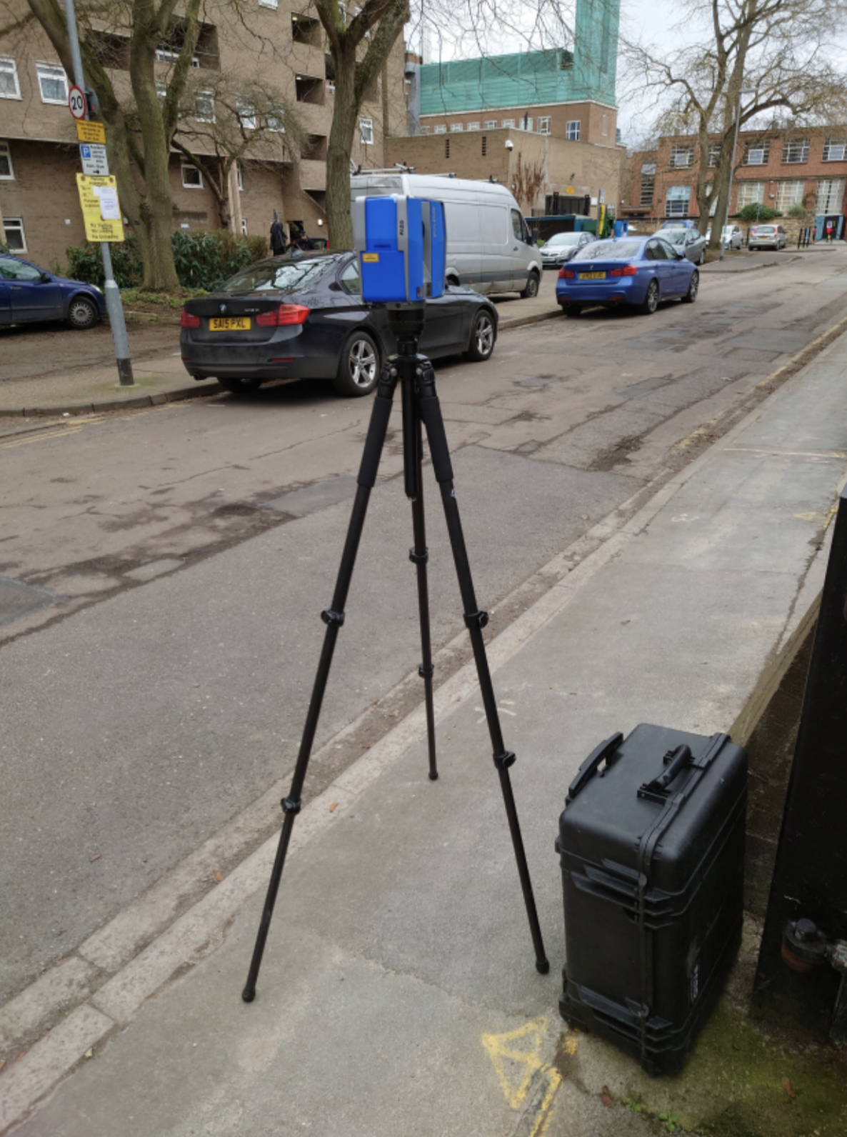 FARO scanner in action